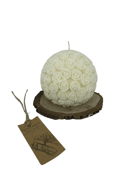 Соева свещ Ball of roses - Image 2