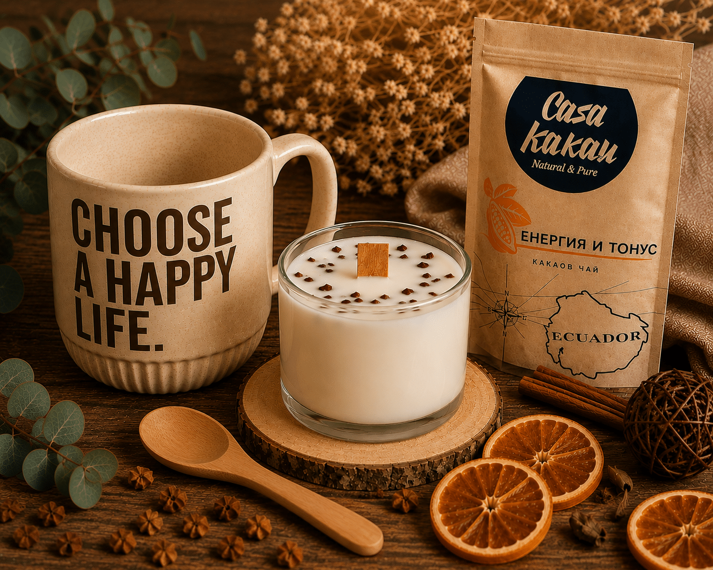 Кутия 4A Natural CACAO MOMENTS