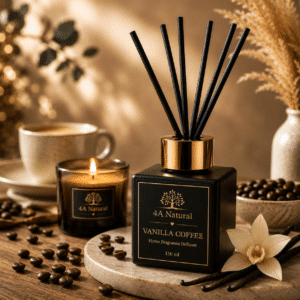 Натурален дифузер за помещение-4A Natural с подарък ароматизатор за гардероб